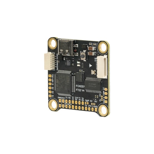 Wholesale Foxeer H7 Mini Flight Control H743 FC MPU6000, 4-8S, Dual BEC, Barometer, 32KHz 20x20mm 4m for O3 HD/Analog VTX Drone